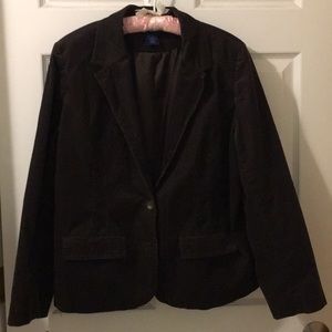 Corduroy blazer